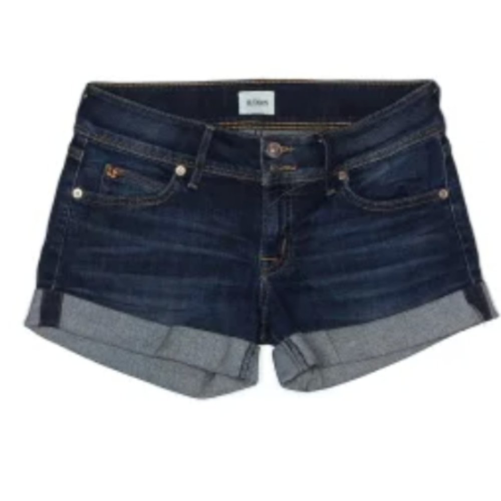 NWOT DARK WASH HUDSON JEAN SHORTS SIZE 26